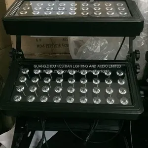 Double Heads Outdoor Waterproof RGBW 4in1 72PCS 10w IP65 LED City Color Light thumbnail-4