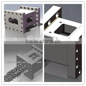 Rectangle Twin Screw Barrel for Extrusion Machinery thumbnail-1