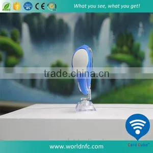 ISO 14443A HF Chip Waterproof RFID Silicone Wristband / NFC Silicone Bracelet -NTAG 213 thumbnail-2