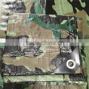 Hunting & Military Tent Camo Tarps Cover , Anti UV Protection PE Tarpaulin thumbnail-1