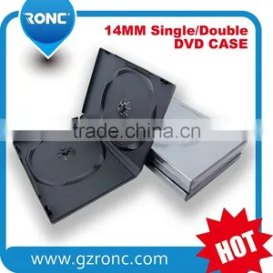 Ronc Brand Black 7MM DVD Case Slim (Holds 2 Disc) thumbnail-2