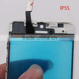 Factory Supply White and Black Touch Screen With Frame for Iphone 5s Screen and Digitizer Oem thumbnail-3