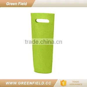 Polyester Felt Fabric Wine Bottle Bag Wine Accessory Red Green Color thumbnail-2