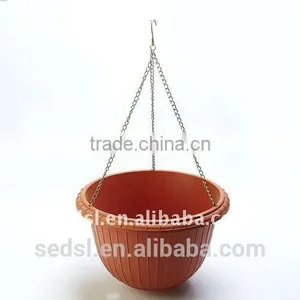 12" Plastic Hanging Pot,plastic Plant Pots Hanging,balcony Plastic Pots thumbnail-1