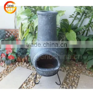 Decorative Wood Fired Clay Chimney for Garden Party thumbnail-1