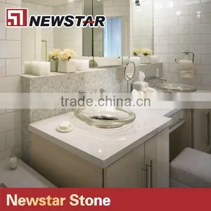 Newstar Hot Sale Acrylic Type Quartz Vanity Top thumbnail-2