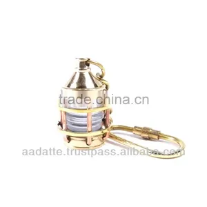 Nautical Ship Lantern Lamp Key Chain Nautical Keychain thumbnail-1