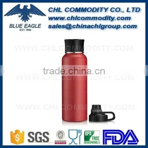40 Ounce Insulated Stainless Steel Vacuum Water Bottle With Copper Technology and Rubber Grip thumbnail-3
