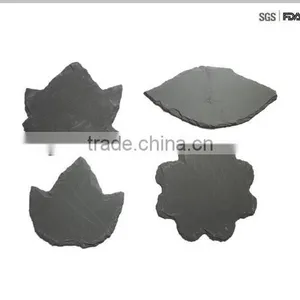 Oval,round,squre 2016 New All Shape Handmade Slate Coaster/slate Placemat ,coaster With Rough Edges thumbnail-1