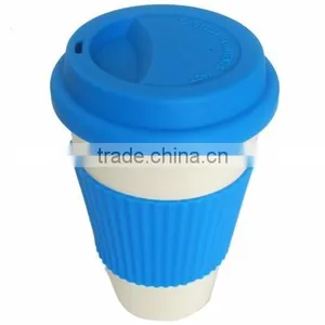 Bamboo Fiber Plate Fiber Eco-friend Coffee Cup Drinking Mug thumbnail-1