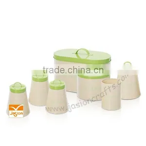 8 Piece Decorative Kitchen Storage Jars thumbnail-1