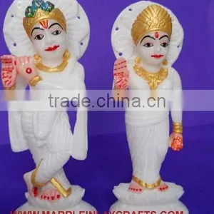 Marble Radha Krishna Statue thumbnail-1