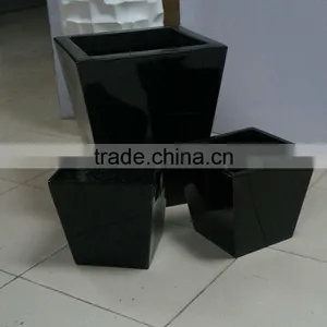 Big Fiberglass Flower Pot thumbnail-1