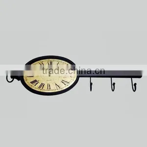 Key Shape Wall Clock With Hook thumbnail-1