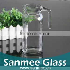 Imported Russian Vodka Glass Water Jug With Lid thumbnail-1