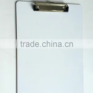 MDF White Office and School Clip Board,paper Clipboard thumbnail-1