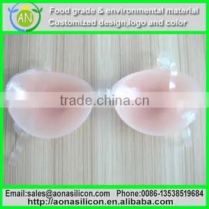 Hot Sexy Mature Double Silicone Push up Bra thumbnail-1