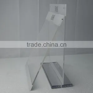 T Shape Acrylic Sign Holder thumbnail-6
