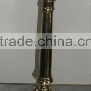 Aluminium Candle Stands Brass Plated thumbnail-1