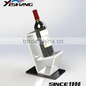 Wine Showroom Display Custom Acrylic or Metal Display Wine Stand thumbnail-3
