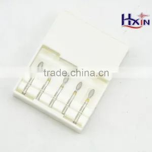 5pcs/set High Quality Electroplated Diamond Grinding Bur for Teeth / Mini Diamond Dental Drill thumbnail-1