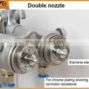 2015 Ningbo Tools Hot on Sales 93 Double Nozzle Spray Gun Paint Hvlp thumbnail-4