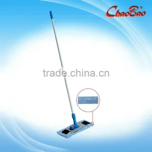 Wet and Dry Using Microfiber Flat Mop thumbnail-1