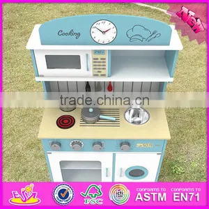 2017 новый дизайн деревянных кухонных наборов для имитационного игры детей W10C266 thumbnail-3