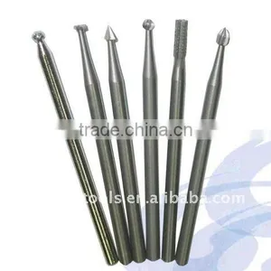 6pcs Mini Diamond Burr Tip Set Rotary Drill Bit Tool Set 2.35mm for Power Tools thumbnail-1