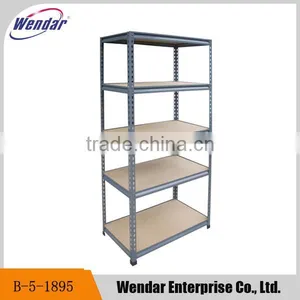 Boltless Garage Warehouse Rack ,steel Shelf,5 Tier Adjustable Display Metal Storage Shelf thumbnail-1