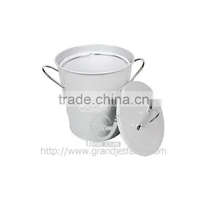 Garden Compost Bin With Plastic Bucket Inner thumbnail-1