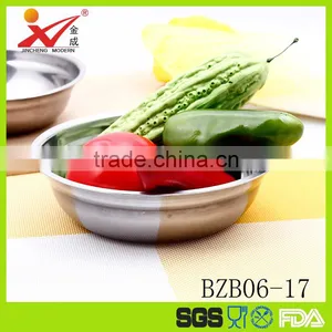 OEM Service Multi-functionThickening Stainless Steel Soup Dish Bowl thumbnail-1