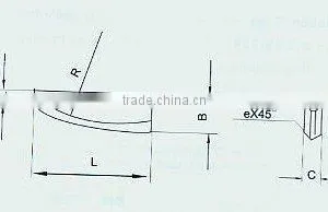 Cemented Carbide Tipped Welding Cutting Blade for Cutter--CEK(1331) thumbnail-1