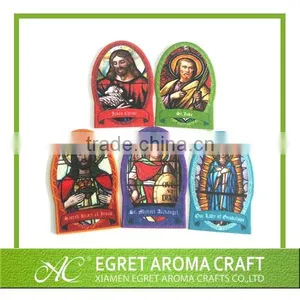 Christmas Promotional Gifts Customized Shape Hanging Paper Cardboard Air Freshener thumbnail-5