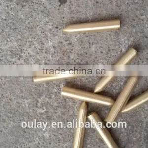 5/16" Long Brass/Copper Arrow Bullet Points For Wood Arrows Loose Broadheads thumbnail-1