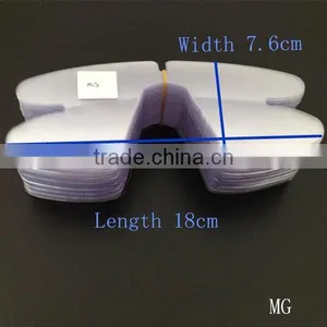 PVC/PET Plastic Collar Butterflies For Shirt Packaging Accessoreis thumbnail-2