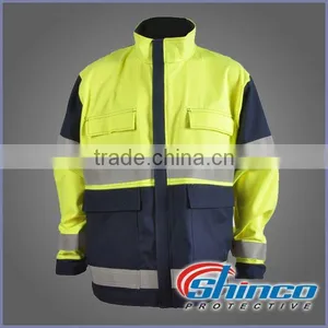 HOT Sale Muliti-functional Hi Visibility Safety Men Jacket thumbnail-1