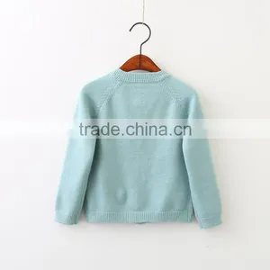 Kids Spring Outcoat Clothes Sweater Cardigans Baby Girls Cardigan Sweaters thumbnail-2