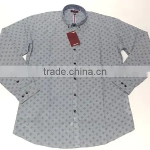 Branded Mens Long Sleeve Woven Shirts thumbnail-3