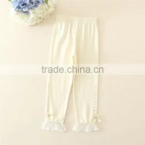 Good Material 100% Cotton Girls Dress Leggings Colorful Children Trousers Kid Casual Pants for Selling thumbnail-3