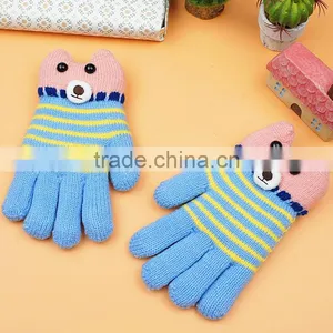 TC13009 2016 New Arrival Children Winter Gloves With Fingers Wholesale Winter Warm Kids Gloves thumbnail-2