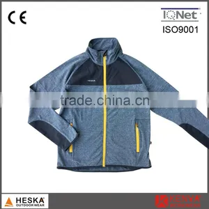 Fashion Warm Comfort Melange Fabric Stitching Knitted Jacket for Men thumbnail-1