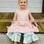 Smocked Children Clothing Wholesale Kids Plain Ruffle Clothes Set Little Girls Outfits for Fall thumbnail-6