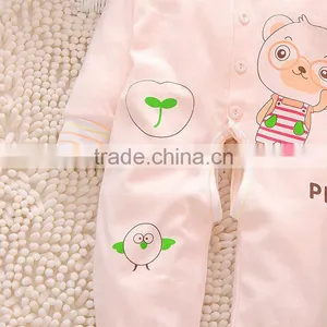 Wholesale Summer Striped Girls Baby Rompers Cotton Clothing thumbnail-5