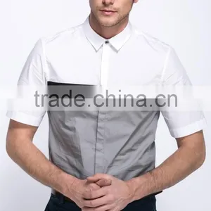 Men Fashion Shirt Short Sleeve Men Shirts Mixed Colors thumbnail-2