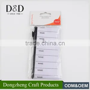 China Wholesale Cuetom Design Garment Clothing Labels With Pen thumbnail-1