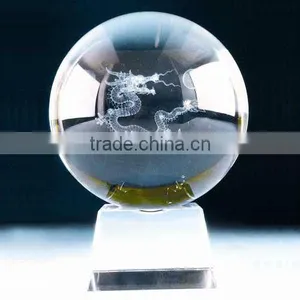 3d Laser Engraving Crystal Ball thumbnail-1