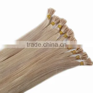 High Qualitity Blonde Russian Hair I Tip All Express Brazilian Hair thumbnail-6