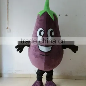 Adult Vegetables Eggplant Mascot Costume thumbnail-1