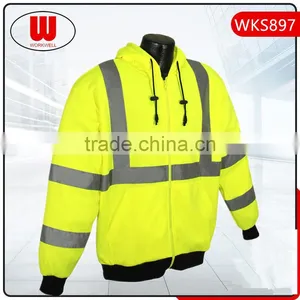 Long Sleeve Outdoor Zipper Hoodie Workwear thumbnail-1